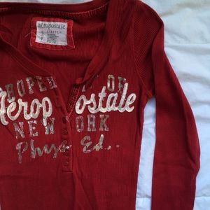 Aeropostale Thermal Henley