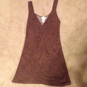 Leopard print tank top