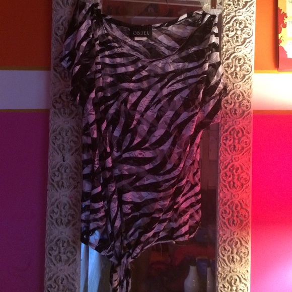 Zebra See Through T-Shirt! - Picture 1 of 1