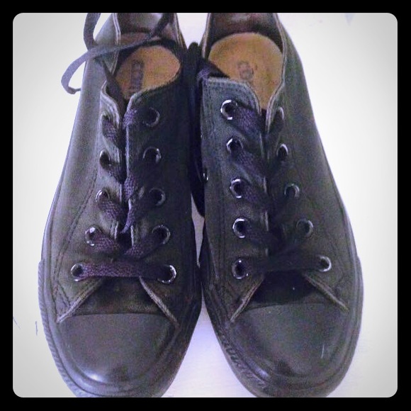 All-black converse