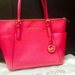 HOT PINK Michael Kors Tote/Purse