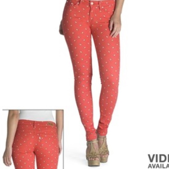 Paisley print jeggings