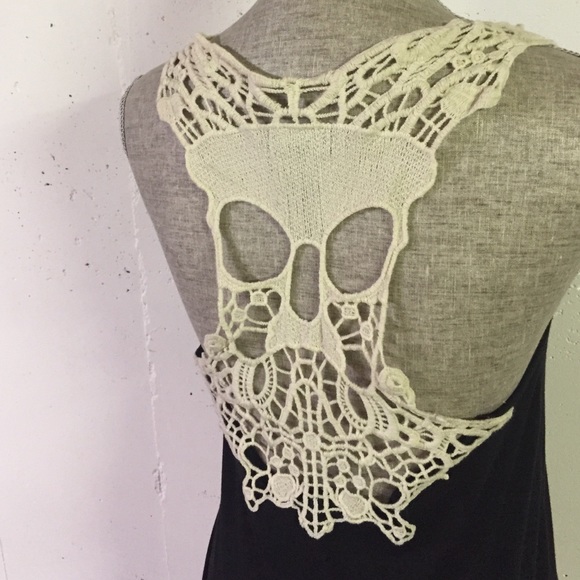 Hot Topic Teenage Runaway Crochet Tank - Picture 1 of 4