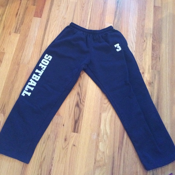 Softball sweats