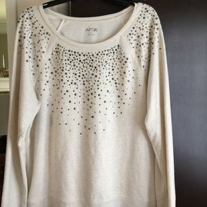 Cream sweater