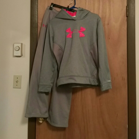 Under Armour Hoodies and matching sweatpants!