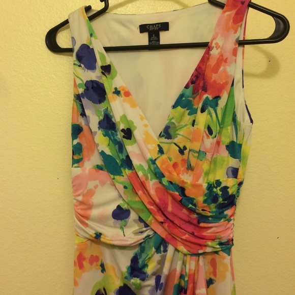Chaps floral dress.