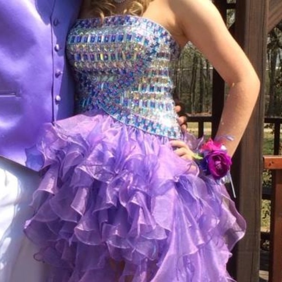 Prom/homecoming dress hi-low