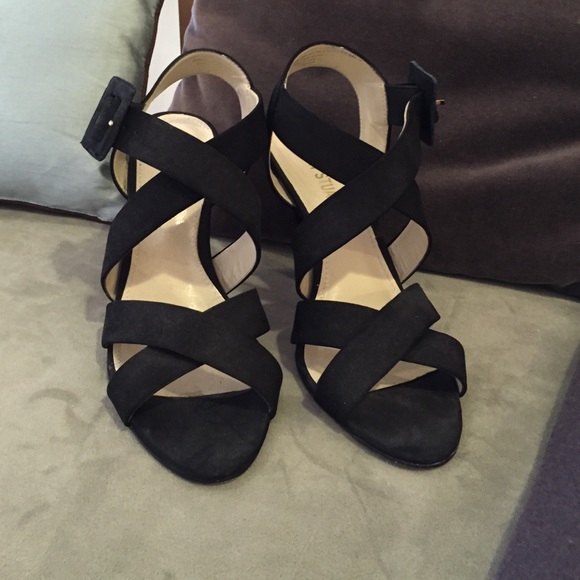 Colin Stuart Dress Sandals in Black