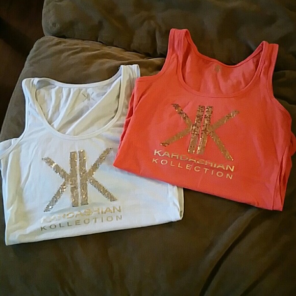 Tank tops with sequins