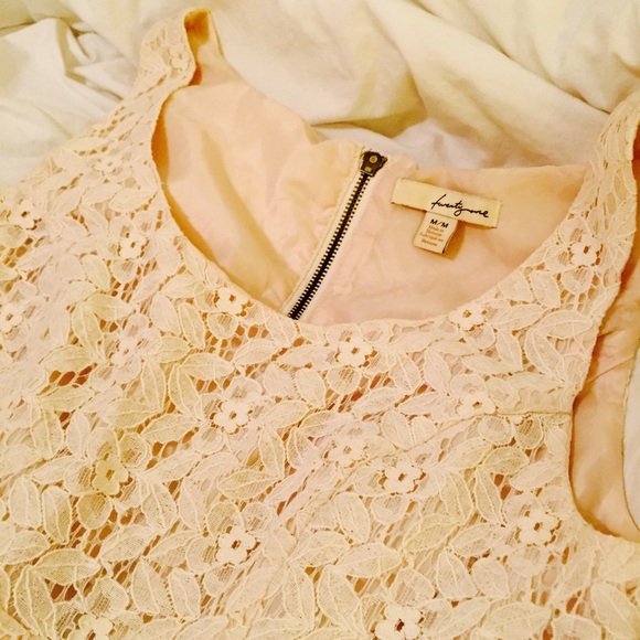 Forever 21 Cream Lace Dress - Picture 2 of 4
