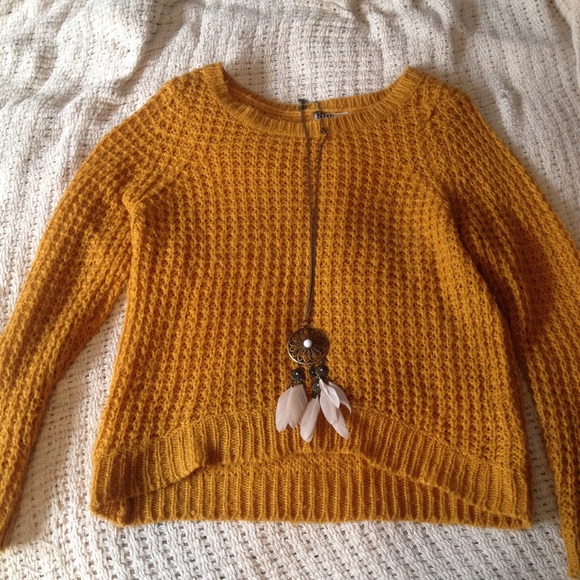 Mustard Yellow Sweater