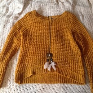 Mustard Yellow Sweater
