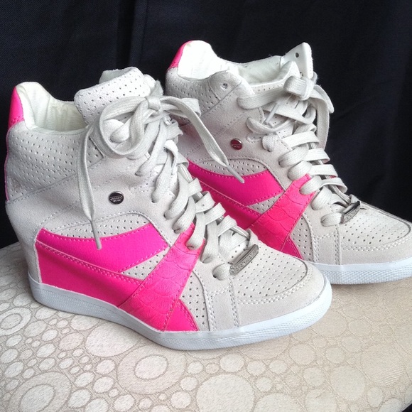 Coach sneaker wedges women's 6.5