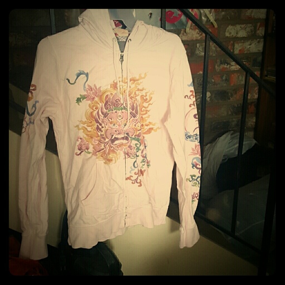 Lucky Brand pink sweatshirt