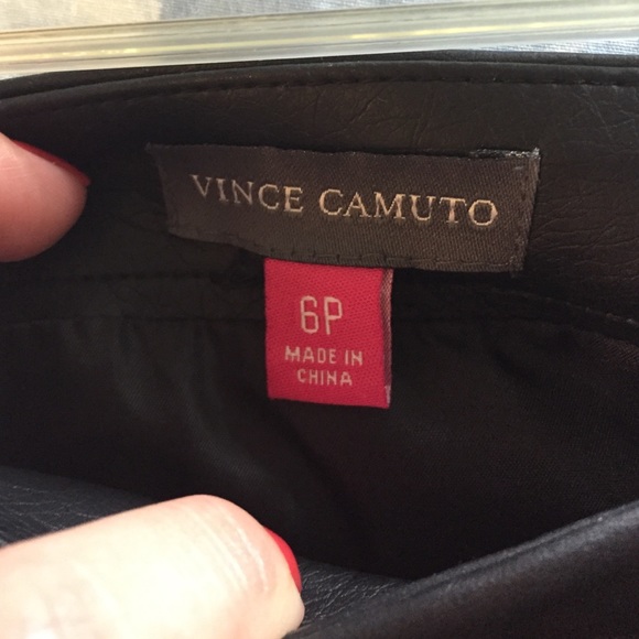 NWT Vince Camuto 6P leather circle skirt - Picture 4 of 4