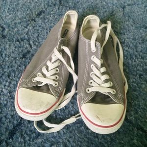 Gray Converse Shoes