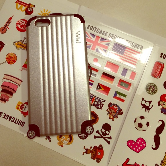 suitcase style iPhone 6 and plus case.