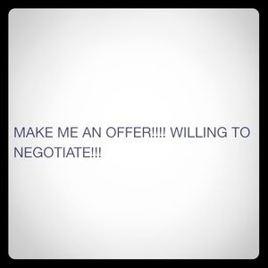 Make an offer on anything