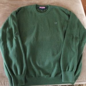 Vineyard vines men's green sweater XL