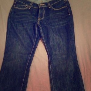Old navy flirt dark denim jeans