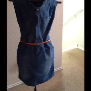 Denim dress