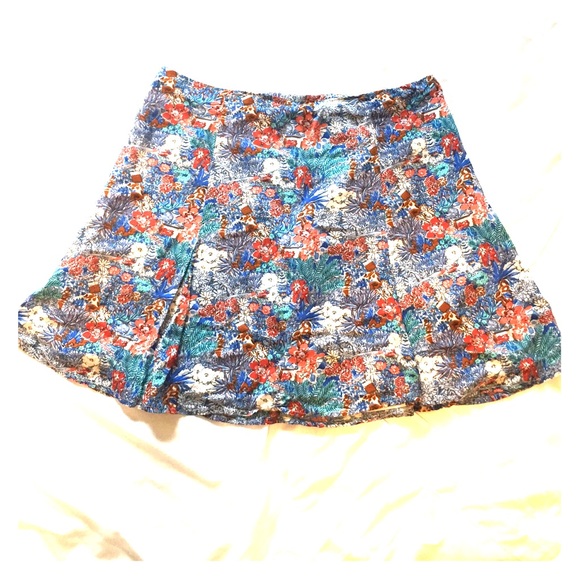 Beautiful summer floral skirt