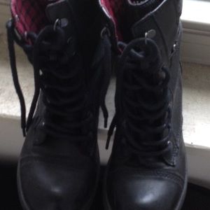 Women's Black Combat Boot
