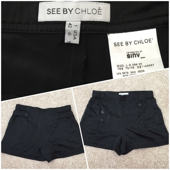 See by Chloe Silky Shorts