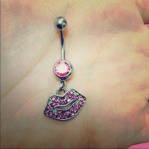Claire's Lip Belly Ring