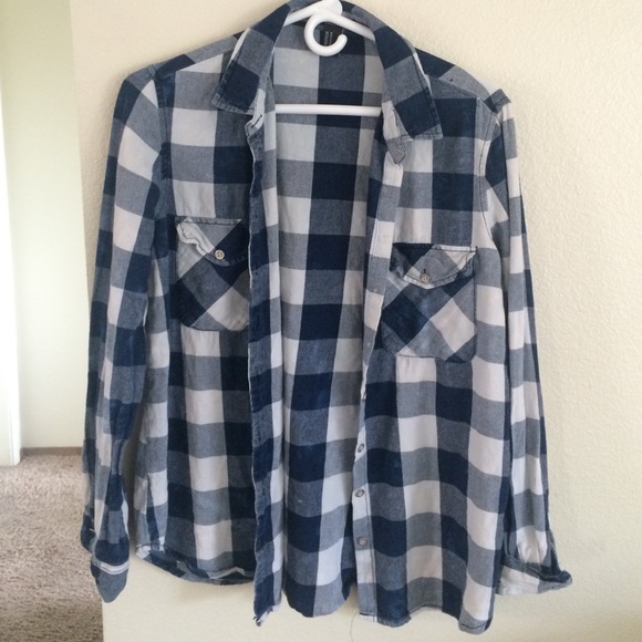 Blue flannel