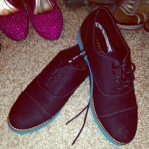 Steve Madden oxfords black