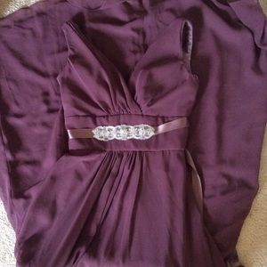 Lazaro Dresses - 🆕Lazaro gown- bridesmaid or prom dress w sash! Lazaro Dresses - 🆕Lazaro gown- bridesmaid or prom dress w sash!
