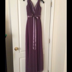 Lazaro Dresses - 🆕Lazaro gown- bridesmaid or prom dress w sash! Lazaro Dresses - 🆕Lazaro gown- bridesmaid or prom dress w sash!