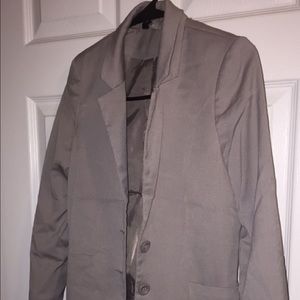 Light gray blazer