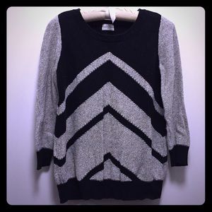 Cotton Chevron sweater by Wallace