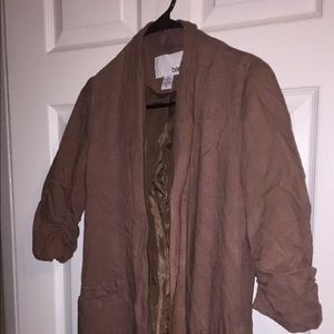 Dark tan/beige blazer