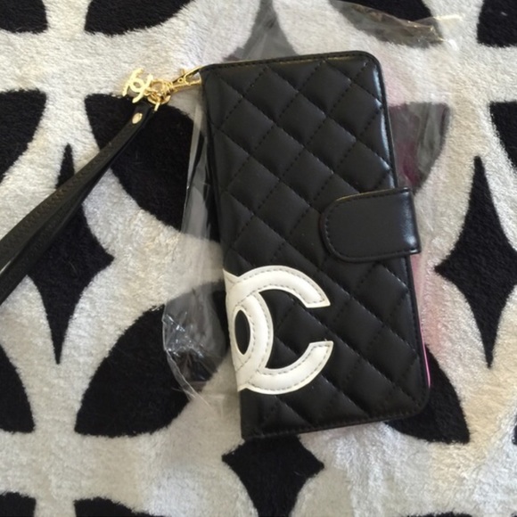 iPhone 6 PLUS case black on pink