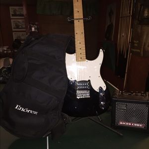 Squier electric guitar package