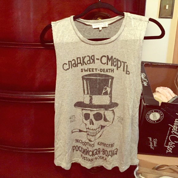 Daydreamer LA gray tank size small