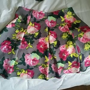 Floral skirt