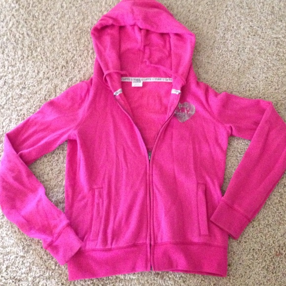 PINK Sequined Hoodie