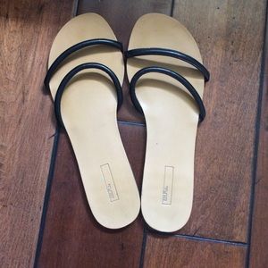 Strappy, black, BDG, sandals