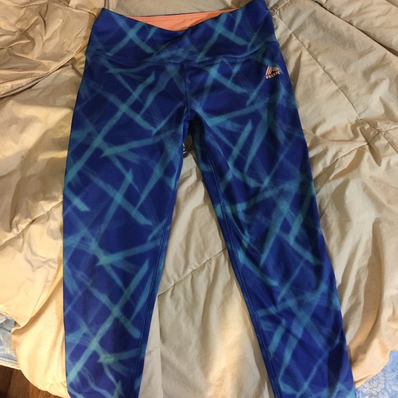 Small RBX blue design workout leggings