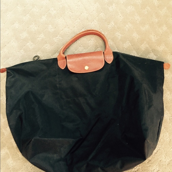 Longchamp canvas bag/tote