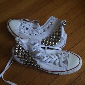 Brand New Studded Converse