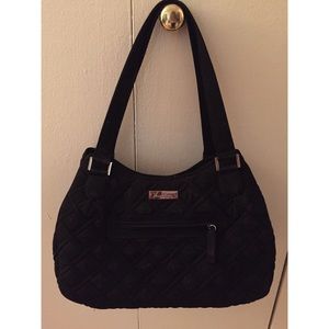Vera Bradley Emily satchel in black
