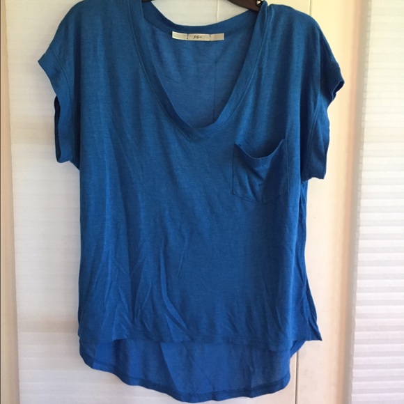 Gibson nordstroms blue t shirt
