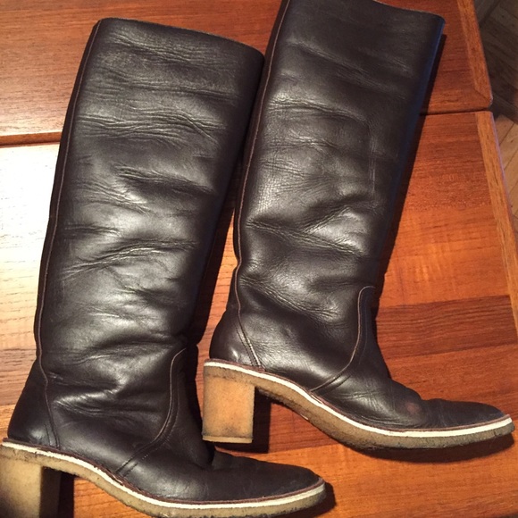Pierre Hardy shearling-lined boots from France!