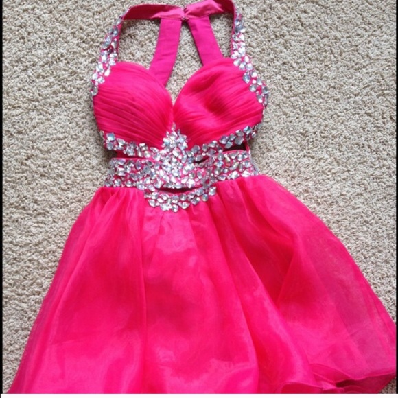 Pink homecoming dress